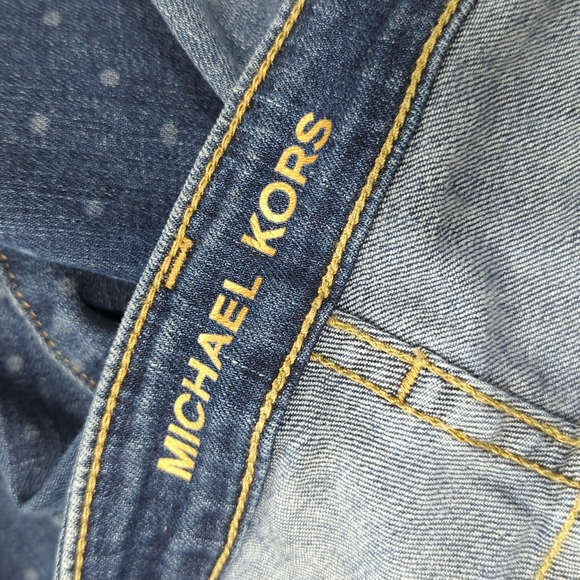 MICHAEL Michael Kors Dark Blue Skinny Jeans - Picture 5 of 8